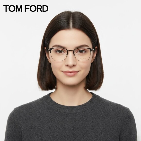 Tom Ford TF5453 UNISEX Full Rim Optical/Prescription Eyeglasses Frame - Picture 1 of 16